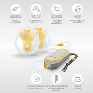 Medela Pump In Style Hands-Free Breast Pump, Wearable Cups, Portable and  Discreet Double Electric Breast Pump